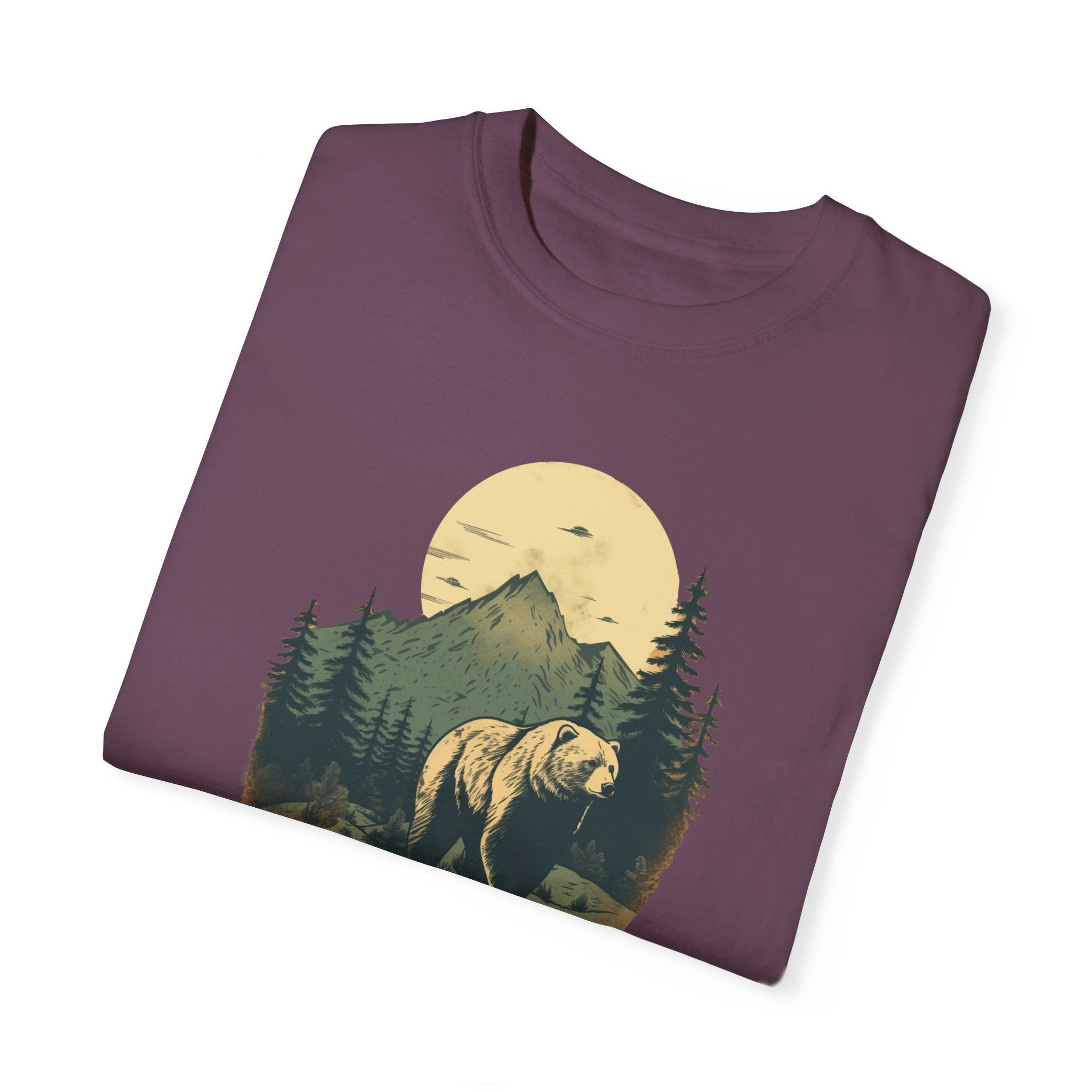 Yosemite National Park Graphic, Comfort Colors Soft Relaxed Fit Unisex Garment-Dyed T-shirt