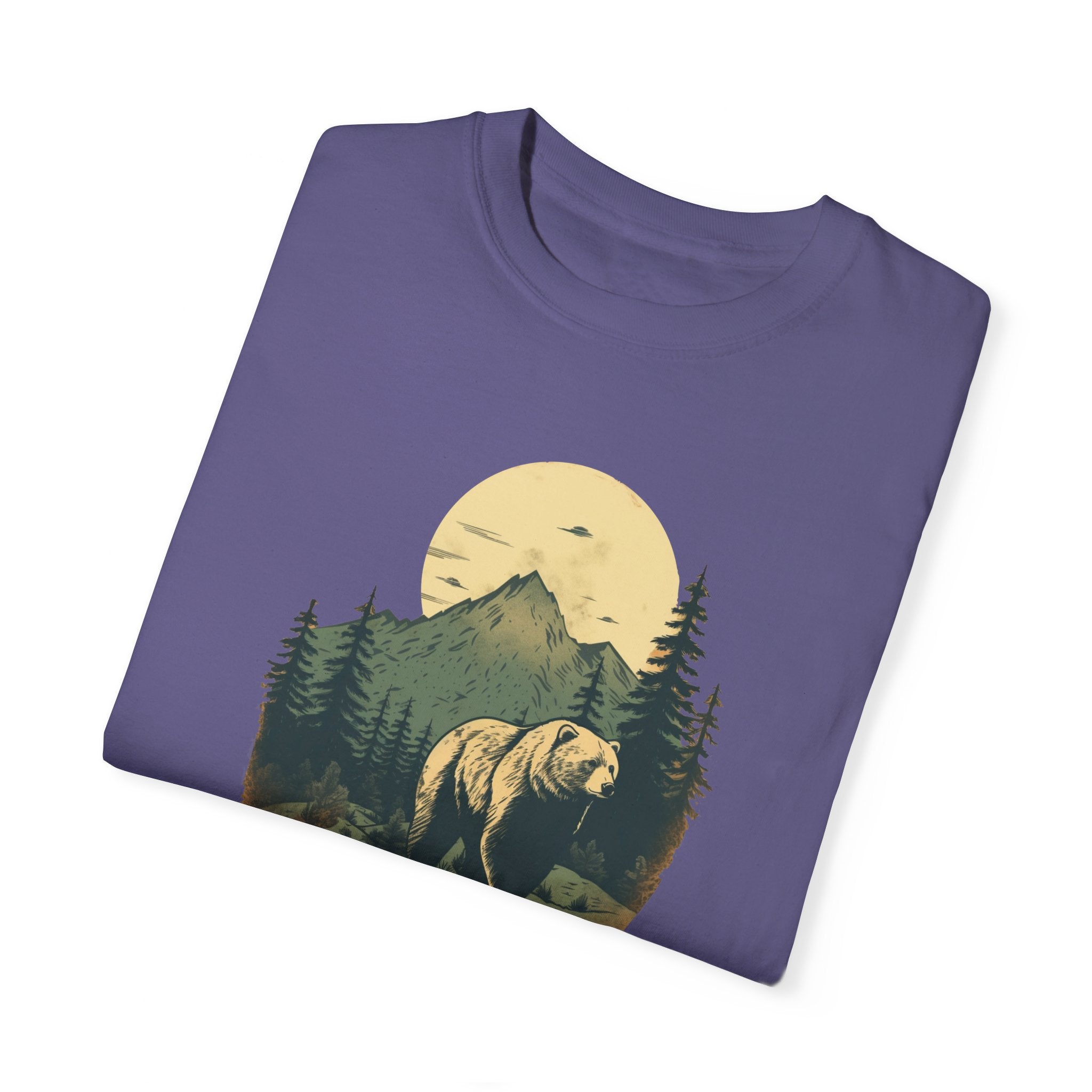 Yosemite National Park Graphic, Comfort Colors Soft Relaxed Fit Unisex Garment-Dyed T-shirt