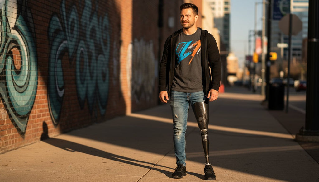 Amputee Awareness Graphic Tees: Wear Your Damn Story with Pride