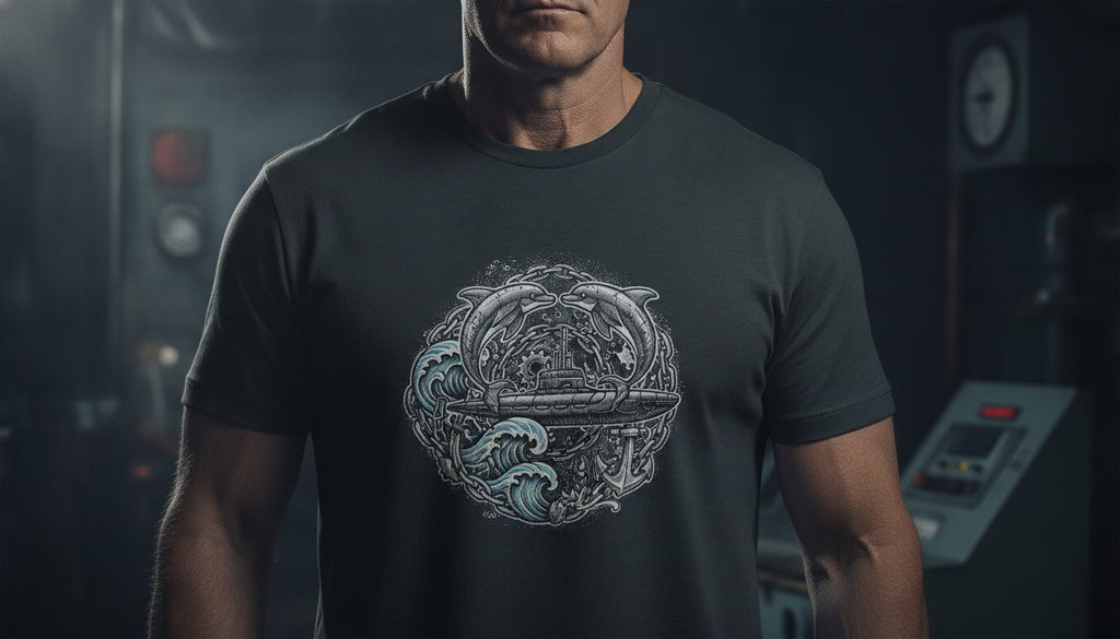 Custom Submarine Veteran T-Shirt Designs: Wear the Damn Silent Service