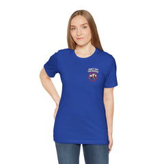 Montana Rules Tee - “3 Things You Don’t Do in Montana: Don’t Pet the Buffalo, Outdrink Canadians, Mess with Cowboy Music”