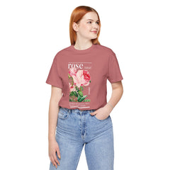 Rose Definition Unisex Tee - Symbol Of Romance, Love, Beauty And Courage