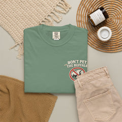 Wyoming Funny Roadtrip T-Shirt — "Three Things You Don’t Do in Wyoming" Adventure Tee
