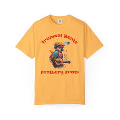 Tropical Beats Graphic T-Shirt — Feathery Feats Design