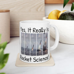 Yes, It Really Is Rocket Science Mug - US Navy Submarine Launched Tomahawk Missile, Submarine Veteran Gift