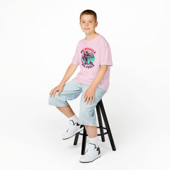 Graphic Kids Tee - Big Wheels Big Feels Elephant