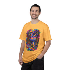 Mystical Psychedelic Moonlit Forest T-Shirt