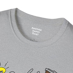 Coffee Nurse - Unisex Softstyle T-Shirt | Nurse Awareness, Medical Wear, Gift For Her, Scrubs Lover, Hospital Staff Gift, Registered Nurse