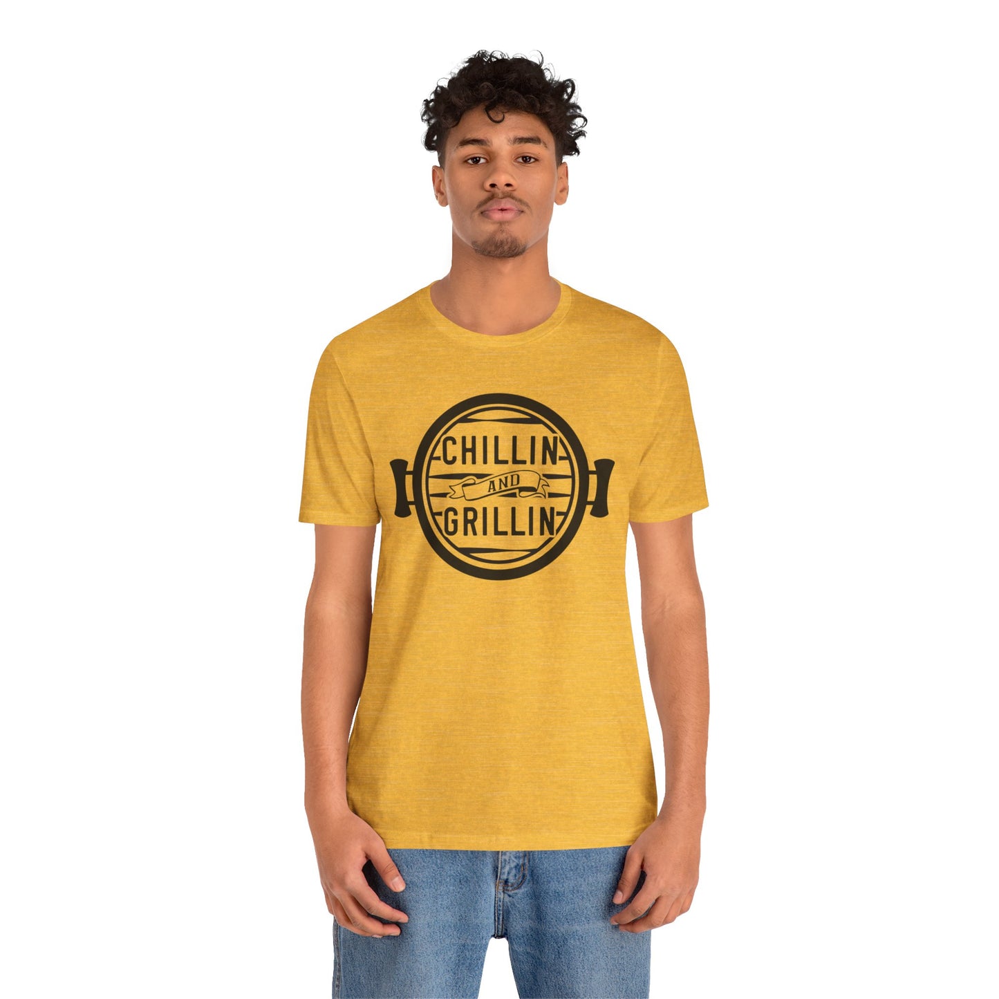 Grillin and Chillin, Unisex Softstyle T-Shirt