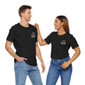 Halloween Scare Actor - Front and Back Graphic Unisex Jersey Short Sleeve Tee