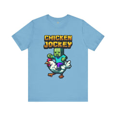 Video Game Chicken Jockey Tee - Unisex Short Sleeve T-Shirt