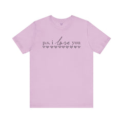 PS I LOVE YOU - Unisex Jersey Short Sleeve Tee
