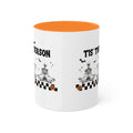 Halloween Tis The Season Skeletons & Pumpkins Graphic 11oz Mug