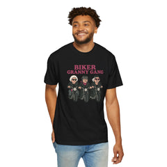 Biker Granny Gang T-shirt, Unisex Tee for Motorcycle Lovers, Fun Gift for Bikers, Unique Graphic Shirt, Perfect for Rides or Casual Wear
