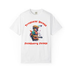 Tropical Beats Graphic T-Shirt — Feathery Feats Design