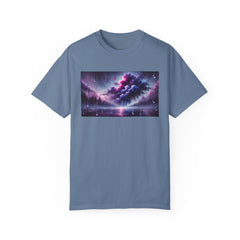 Prince Inspired Purple Rain Mural Graphic - Unisex Comfort Colors Shirt