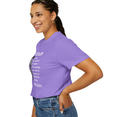 Malcolm X Quote Unisex Garment-Dyed T-Shirt - #Truth Freedom Message