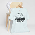 Volleyball Junkie T Shirt,Volleyball t-shirt,spike shirt,volleyball gift,sports tee,team shirt,player gift,coach gift,Love Volleyball,Spike