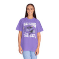 Sting Rays, Be Kind To The Sea -  Graphic Unisex Garment-Dyed T-shirt