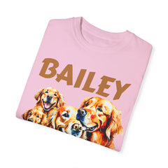 Comfort Colors Dog TShirt,Gift For Him,Use Your Own Dog Pictures,Dogs Name Tee,Gift For Her,Personalized Pet Shirt,Dog Lover Tee,Womens Tee