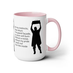 Say Anything Movie Mug, All my instincts, they return, 80s Movie Gift, Lloyd Dobler, Unique Fan Gift, Romantic Comedy, Boom Box Song, RomCom
