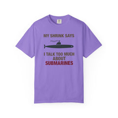 Submarine Humor T-Shirt - Funny Unisex Tee for Nautical Lovers, Gift for Submarine Enthusiasts, Casual Wear, Maritime Joke Shirt