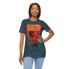 Hey Hey Mama Said The Way You Move Short Sleeve Tee - Get The Led Out, Zeppelin Inspirational Nature Design