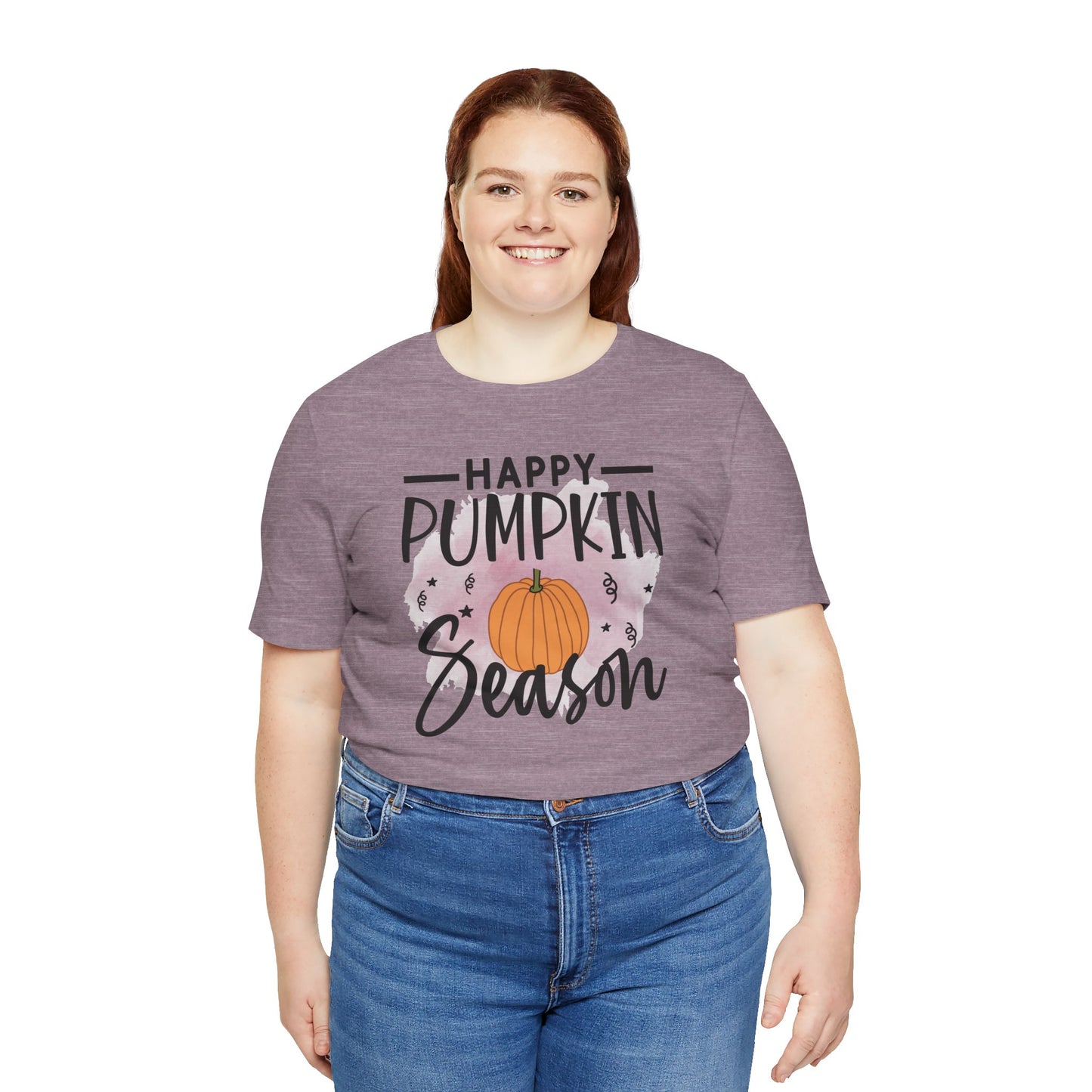 HAPPY PUMPKIN SEASON - Unisex Jersey Short Sleeve Tee