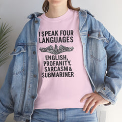 Funny United States Submarine Multilingual T-Shirt