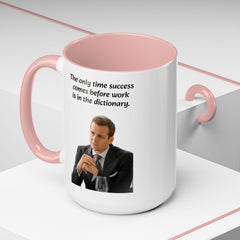 Harvey Specter Quote - 11oz 15oz Accent Coffee Mug