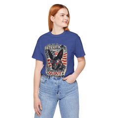 Personalized with your Dogs name and image Patriotic Dog T-Shirt