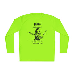 My name is Inigo Montoya. You killed my father. Prepare to die! - Unisex Lightweight Long Sleeve Tee / Princess Bride / For Him / For Her