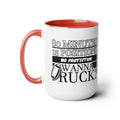 FUNNY RUGBY MUG  Two-Tone Coffee Mug, 15oz