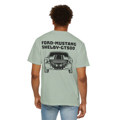 Ford Mustang Shelby GT500 Unisex T-Shirt - Classic Car Enthusiast Comfort Colors Garment Dyed Tee