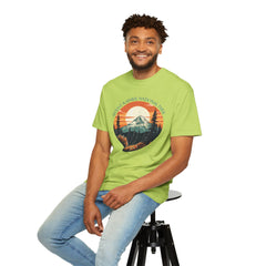 Mount Rainier National Park Graphic, Comfort Colors Soft Relaxed Fit Unisex Garment-Dyed T-shirt
