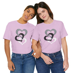 Triple Heart Design Tee