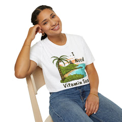 I NEED Vitamin Sea Unisex Softstyle T-Shirt