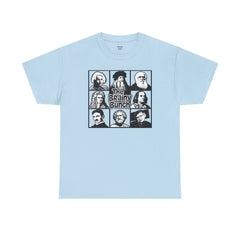 The Brainy Bunch Tee — Vintage Scientist Portraits Graphic T-Shirt