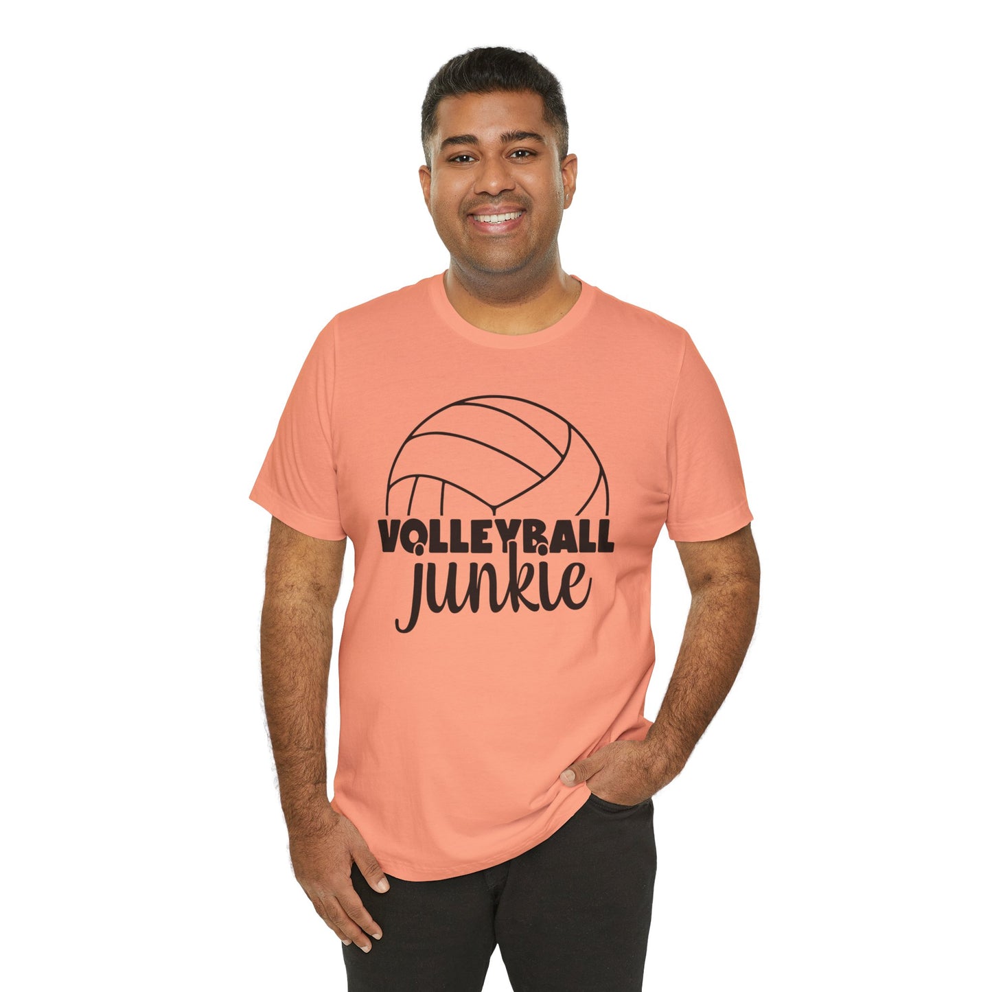 Volleyball Junkie T Shirt,Volleyball t-shirt,spike shirt,volleyball gift,sports tee,team shirt,player gift,coach gift,Love Volleyball,Spike