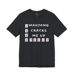 Funny Mahjong CRACK TShirt, unique mahjong gift, unisex soft Tee, gift for mahjong player, mahjong gift for her, Mahjong enthusiast present