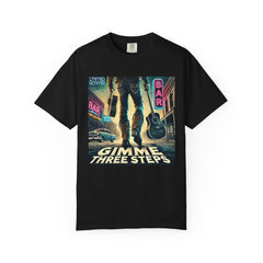 Music Lynyrd Skynyrd Inspired Gimme Three Steps AI Graphic - Unisex Comfort Colors Shirt