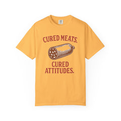 Cured Meats Graphic Tee - Funny Foodie Wear, Gift for Meat Lovers