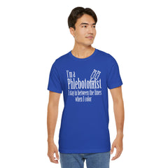 Phlebotomist Humor Tee, Funny Medical Shirt, Nurse Gift, Blood Tech Wear, Cute Phlebotomy Humor, Healthcare Apparel