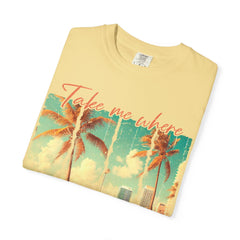 Summer Vibes Graphic T-Shirt - "Take Me Where Summer Never Ends"