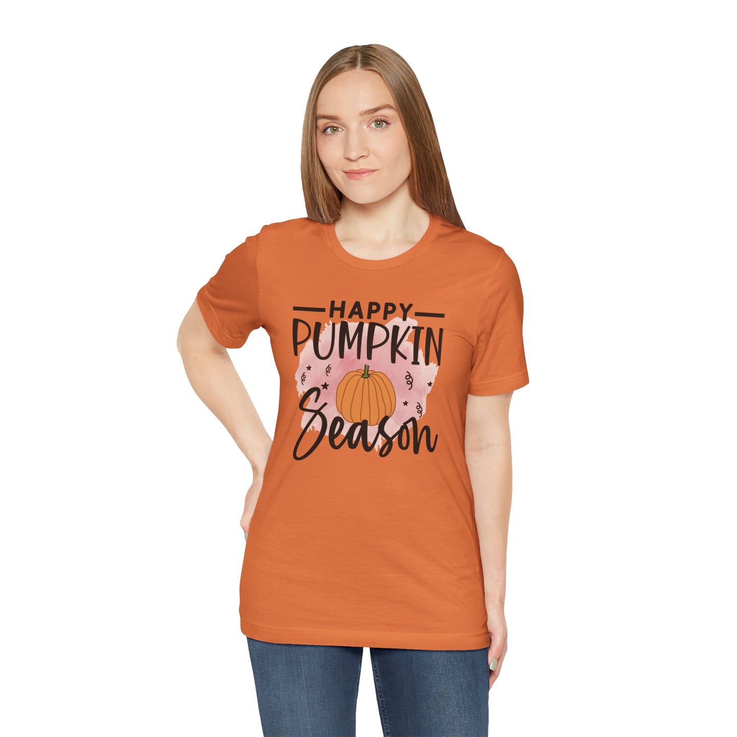 HAPPY PUMPKIN SEASON - Unisex Jersey Short Sleeve Tee