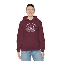 The Hideout Adventure Hoodie – Lake Ariel, PA Mountain Graphic Hooded Sweatshirt