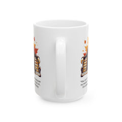 HIMYM Ted Mosby You Can't Cling To The Past Quote Graphic Mug