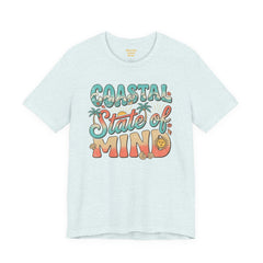 Coastal State of Mind Tee — Retro Beach Graphic T-Shirt