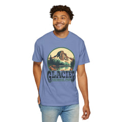 Glacier National Park Graphic, Comfort Colors Soft Relaxed Fit Unisex Garment-Dyed T-shirt