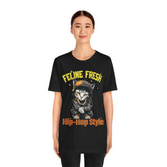 Funny Feline Fresh Hip Hop Style - Graphic Tee